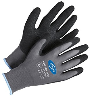 Forsthandschuhe Montagehandschuhe Handschuhe Kori-Grip - Größe 10 - grau/schwarz