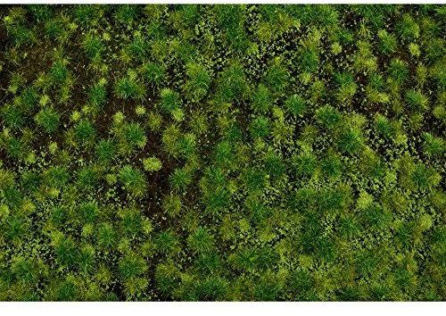 Bachmann Industries Scenşcapes Tapis d'herbe touffeté Vert moyen