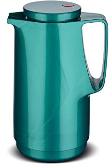 ROTPUNKT Isolierkanne 760 Maxima 1,0 l | Zweifunktions-Drehverschluss | BPA-frei - gesundes Trinken | Made in Germany | Warm + Kalthaltung | Glaseinsatz | Shiny Hummingbird