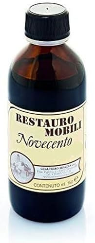 Cera Novecento 0607 Restauro Mobili, Nero, 150 ml