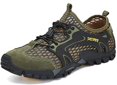 FLARUT Sandales de Marche Homme Été Sneaker Randonnée Fermées Plage Fisherman Chaussures Décontractées Respirant