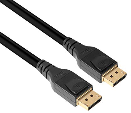 Club3D Câble DisplayPort 1.4 HBR3 5 m, VESA, Noir. Noir
