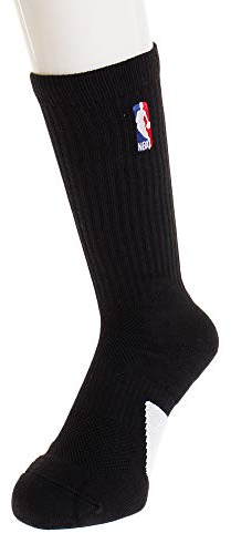 Nike Unisex U Jordan Crew - Nba Socks, black/White, M EU