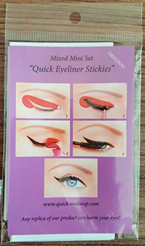 Quick Make-up Eyeliner Stickies MIXED SET, 32 Stück