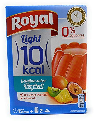 Royal - Gelatina Tropical Light - por 1 litro