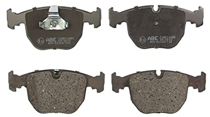 ABE C1B011ABE Bremsbelagsatz Bremsbeläge Vorne Kompatibel mit BMW 5 Limousine E39