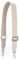 A ALLZEDREAM Purse Straps Replacement Crossbody Bags Handbag Wide Canvas Leather Adjustable (Apricot, Silver hardware)