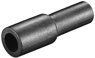 8 Stück - Gummitüllen Wetterschutztüllen Isolierkappen für F-Stecker an LNB DiseqC Schalter Koaxialkabel und Antennenkabel XmediaSat IK50 schwarz