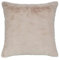 La Vida Fellkissen Rosa, 45x45 cm, Bezug in Felloptik, weich und kuschelig, Bequeme 400g Polyester-Füllung 100%, hochwertig verarbeitet für Sofa, Sessel & Betten