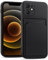 CoolGadget Card Case für iPhone 12 Mini, TPU Schutzhülle mit Kartenfach und erhöhtem Kantenschutz, Schwarz