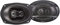 Nakamichi NSE6918 Koaxiallautsprecher 3-Wege 6 x 9 Spitzenleistung 260W Lautsprecher Schwarz Car Audio Hi-Fi Standard Nominal 40W ASV Voice Coil Schwingspule
