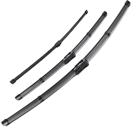 LDJTO 3Pcs/Set Vorne Hinten Scheibenwischer Set Kit, Für BMW X1 F48 2020 2019 2018 2017 2016 2015 2616 14
