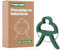 Miuezuth 24 Stück Pflanzenclips für Tomaten, Gurken, Kletterrosen und andere Rankpflanzen, Stabile Hochwertigem Pflanzenklammern, Rankhilfe für Pflanzen (Groß, 24 Stück)
