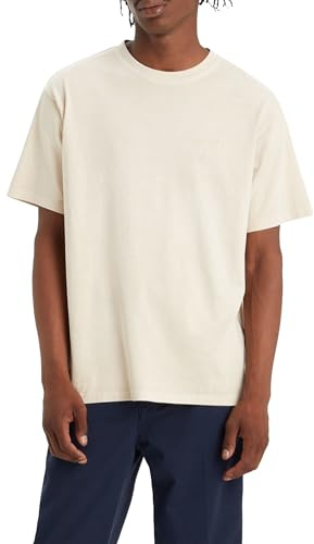 Levi's Non Graphic TEES Herren, Fog Garment Dye Fog, S