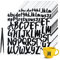 JINTANG 520 Stücke 10 Blätter buchstaben aufkleber,klebebuchstaben,Vinyl klebebuchstaben wetterfest,für Grußkarten Tassen Koffer Briefkästen Fenster etc（schwarzer Buchstabe）