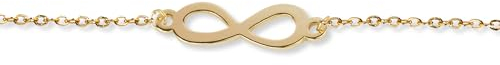 Papierdrachen Silberarmband vergoldetet - 925 Silber mit 585 Goldplatierung - tolles Schmuckaccesoires - einzigartiges Geschenk - Unendlichkeit