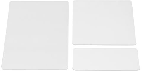 3Pcs Standard Cutting Pads Polycarbonate Plastic Die Cutting Plates for Sizzix Machines 22x15cm 15x15cm 15x6.5cm