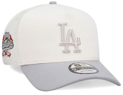 New Era Los Angeles Dodgers 100th Anniversary Chrome Metallic Two Tone Edition 9Forty A Frame Snapback Cap