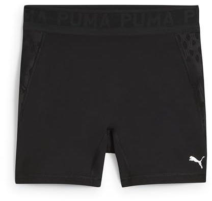 PUMA Unisex LACE HW 5 Short Tight Gestrickte Shorts, PUMA Black, XL