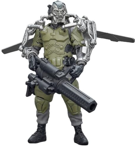 HiPlay JoyToy Military Collectible Figure: Army Builder Pack Lone Wolf with Exoskeleton 1:18 Scale Action Figures JT1750