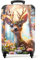 NoBoringSuitcases.com Kinderkoffer, Koffer Klein Mit Rollen, Kinder Reisekoffer, Handgepäck Koffer, TSA Schloss, Koffer Mädchen, Kinder Koffer, Trolley Handgepäck 55x40x20 cm (Hirsch braun - Natur)