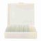 20pcs Biology Microscope Slide, Optical Glass Specimens with Dye Treatment for Clear Structure, Safe to Use with Shockproof Box, Ideal for Microbiology Studies