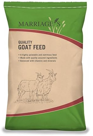 Marriage's Quality Goat Feed, Nutritious, Balanced with Vitamins and Minerals 20Kg