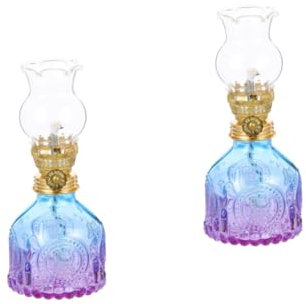 Cabilock 2st Petroleumlampe Aus Glas Antike Petroleumlampe Retro-schreibtischlampe Kugeln Für Petroleumlampen Retro-tischlampe Hochzeit Laternen Alte Petroleumlampen Außenleuchte Öllaterne