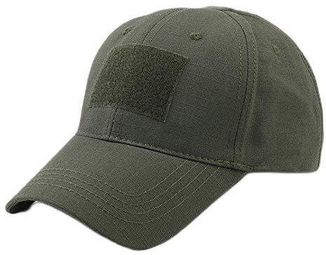 AMateschitz Baseballkappen Camouflage Baseball Cap Camo Baseballmütze mit Klettverschluss Verstellbarer Baseball Kappen Multicam Sportkappe für Freien Sport Jagd Angeln Camping Jungle Grün 55-61cm