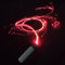 Frusta luminosa ricaricabile - Fruste LED | Frusta in fibra ottica | per festival di musica da ballo a led | Frusta in fibra ottica rotante a 360 gradi, alimentato a batteria,