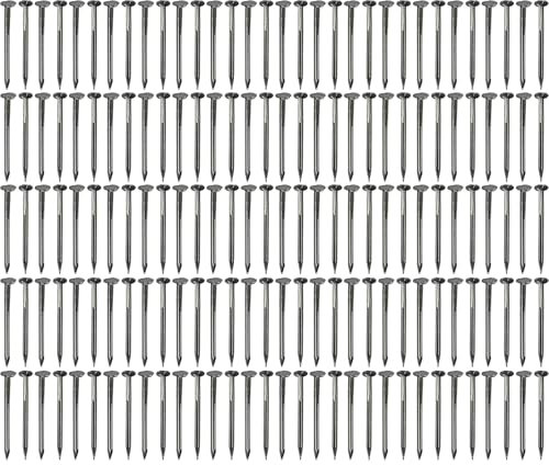 cyclingcolors 250x Semence de Tapisserie en Acier Doux Petit Clou Pointe Carré Pique Tête Plate Tige Biseautée, 18mm