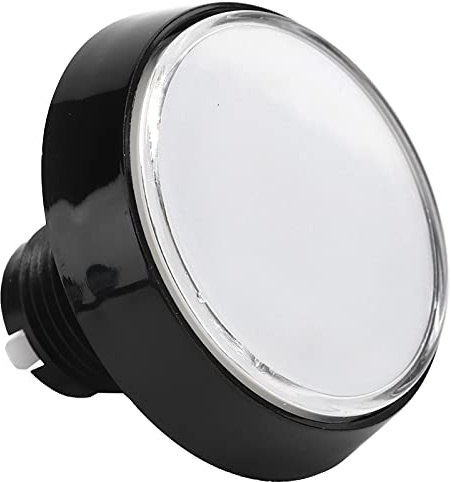 Pulsador LED 60mm ABS para Máquina Grúa | Pulsador LED Grande, Interruptor de Juegos, ABS , 60 mm, Alta Sensibilidad