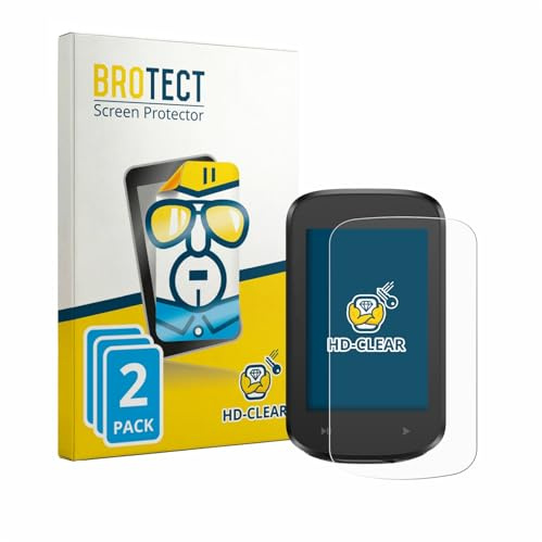 BROTECT 2 Stück Schutzfolie für igpsport BSC100MAX Displayschutz Folie Made in Germany, Ultra-Klar