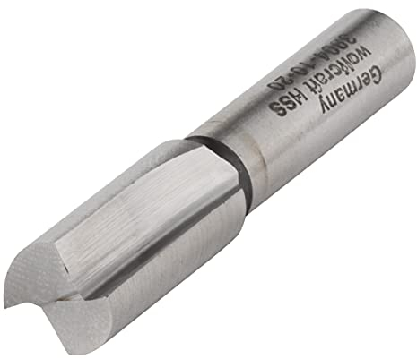 wolfcraft 1 Nutfräser HSS S=8mm ø10x20mm