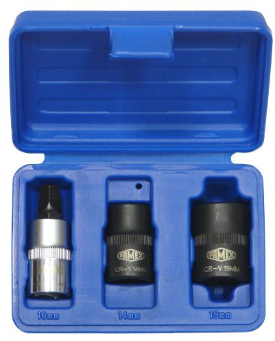 Famex 14506 Lot de 3 Clé à douille 5 pans pour étrier de frein (Import Allemagne)