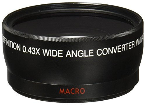 Vivitará 4358W 0.43X 58mm Wide Angle Lens,Black