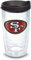 Tervis NFL Becher mit Deckel NFL San Francisco 49Ers 16oz farblos