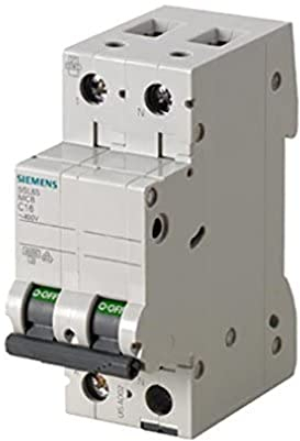 5SL65257 Interruptor automático magnetotérmico 1P+N 25A Curva C 6kA 230V