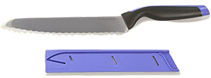TUPPERWARE Messer Universal-Serie blau/lila Brot Messer Brotmesser D191 XPert