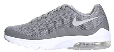 NIKE Men's Air Max Invigor Print Running Shoes, Grey Cool Grey Wolf Grey Anthracite White, 4 UK