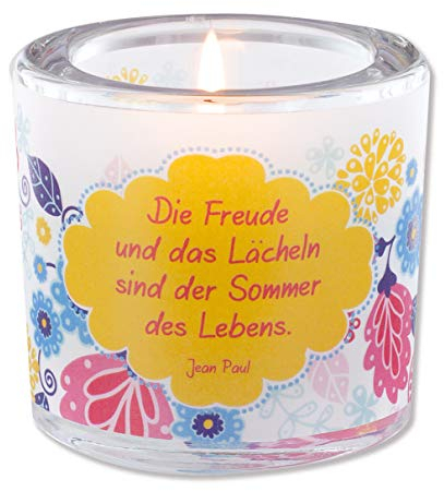 Lichtmoment Sommer des Lebens (Windlicht)