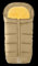 Eisbärchen 7975 Komfort 2-in-1-Fußsack mit herausnehmbarer Lammfell-Einlage (beige)