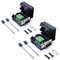 Oiyagai 2 uds Adaptador DB9 RS232 Macho – Módulo de Terminal de 9 Pines con Carcasa y Tornillos para Puerto Serie y Proyectos DIY