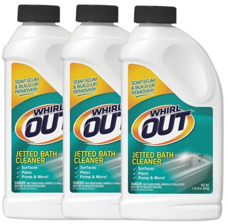WhirlOut Whirlpool Cleaner, 22 Fl oz (Pack of 3)