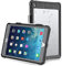 ShellBox Cover iPad 10.2 Pollici 2021/2020/2019,Custodia iPad 9 8 7 Generazione Cover impermeabile Antiurto Cover,Rugged Custodia Robusta Ibrida con Hand Shoulder Strap-Nero