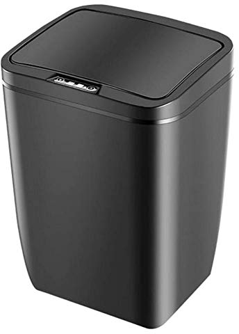 AMOYER Type de Batterie 12L Automatique Capteur Capteur Poubelle Dustbin Induction déchets Poubelle Can Accueil Salon Garbage Bucket