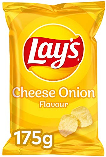 Lay's | Cheese Onion | 8 x 175 gram