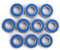 10 pcs Mini Kugellager, 5x11x4mm Rillenkugellager, MR115-2RS Lager Stahl Doppel-abgeschirmt Ersatzteile