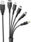 Mellbree - Cavo di ricarica 5 in 1 per Nintendo DS Lite e USB per DS Lite, Wii U/New 3DS XL, 3DS XL, 2Dsi XL, NDS/GBA SP (Gameboy Advance sp), PSP 1000 2000 3000