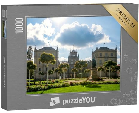 puzzleYOU: Puzzle 1000 Teile „Wunderschönes Schloss Ehrenburg in Coburg“ – aus der Puzzle-Kollektion Burgen